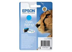 Inktcartridge Epson T0712 blauw