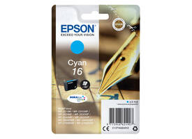 Inktcartridge Epson 16 T1622 blauw