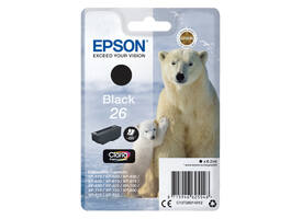 Inktcartridge Epson 26 T2601 zwart