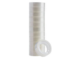 Plakband Quantore 12mmx10m transparant