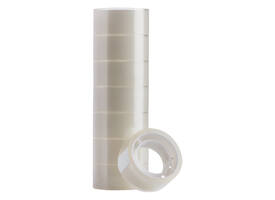 Plakband Quantore 19mmx10m transparant