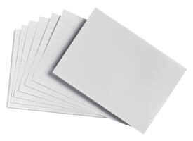 Correspondentiekaart Djois Atlanta A6 105x148mm 200gr wit 50 stuks