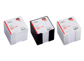 Memokubus Quantore 10x10x9cm zwart met 900vel