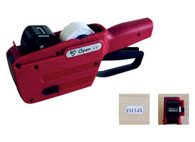 Etiketteertang Open-Data C6 1 regel 12x26mm