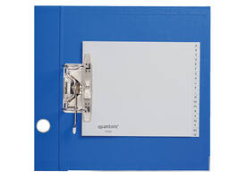 Ordner alfabet Quantore 2-gaats 18x22.5 PP grijs