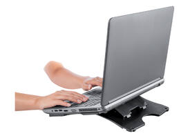 Laptopstandaard Quantore verstelbaar antraciet
