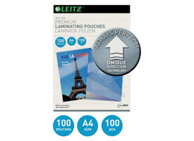 Lamineerhoes Leitz iLAM A4 2x100micron 100 stuks
