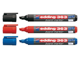 Whiteboardmarker edding 363 schuin 1-5mm zwart