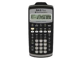 Rekenmachine TI Ba II plus