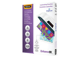 Lamineerhoes Fellowes A4 2x80micron glans 100 stuks