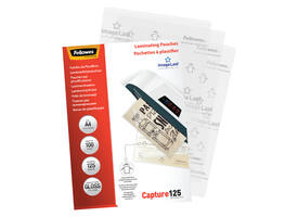 Lamineerhoes Fellowes A4 2x125micron glans 100 stuks