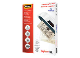 Lamineerhoes Fellowes A4 2x125micron glans 100 stuks