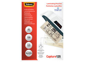 Lamineerhoes Fellowes A3 2x125micron glans 100 stuks