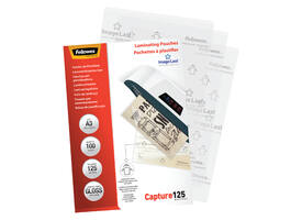 Lamineerhoes Fellowes A3 2x125micron glans 100 stuks