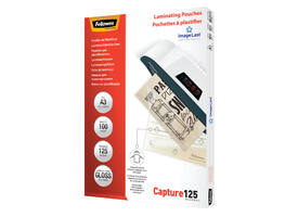 Lamineerhoes Fellowes A3 2x125micron glans 100 stuks