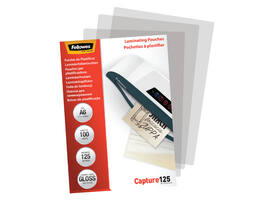 Lamineerhoes Fellowes A6 2x125micron glans 100 stuks