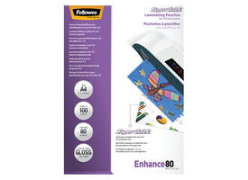 Lamineerhoes Fellowes A4 Superquick 2x80micron 100 stuks