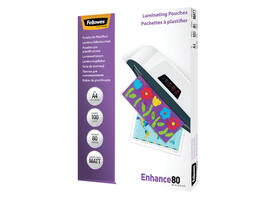 Lamineerhoes Fellowes A4 2x80micron mat 100 stuks