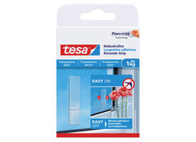 Kleefstrips tesa® dubbelzijdig transparant 1kg 8 stuks 8 stuks