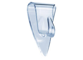 Klevende haak tesa® 0,2kg transparant 5 stuks