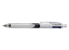 Balpen Bic 3kleuren met vulpotlood HB 0.7mm medium wit blister à 1st