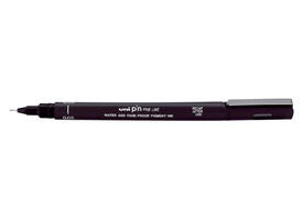 Fineliner Uni-ball Pin 0.05mm zwart