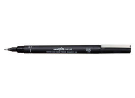 Fineliner Uni-ball Pin 0.7mm zwart