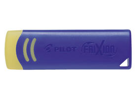 Gum Pilot  friXion geel met blauwe houder