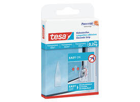 Kleefstrips tesa® dubbelzijdig transparant 0,2kg 16 stuks 16 stuks