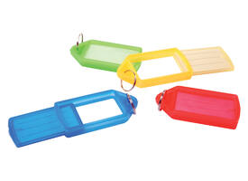Sleutellabel Pavo met schuifelement assorti 15 stuks