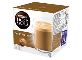 Koffiecups Dolce Gusto cafe au lait 16 stuks