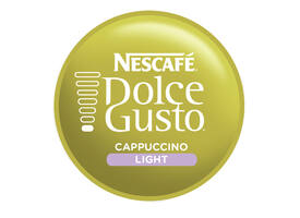 Koffiecups Dolce Gusto cappuccino light 16 stuks voor 8 kopjes