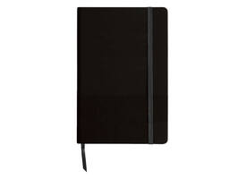 Notitieboek Quantore A6 lijn 192blz 80gr zwart