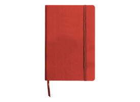 Notitieboek Quantore A5 lijn 192blz 80gr rood