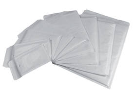 Envelop Quantore luchtkussen nr12 140x225mm wit 200 stuks