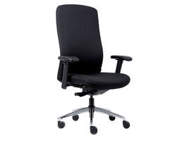 Bureaustoel Euroseats Heavy Duty zwart