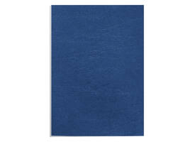 Voorblad Fellowes A4 lederlook royal blauw 100 stuks
