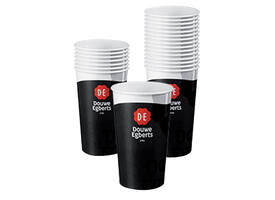 Beker Douwe Egberts 180ml karton 100 stuks
