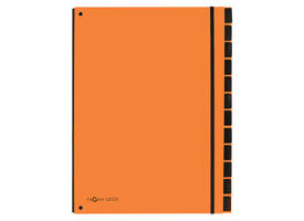 Sorteermap Pagna Trend A4 12 tabs oranje