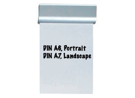 Klemlijst MAUL 113x40mm aluminium zelfklevend