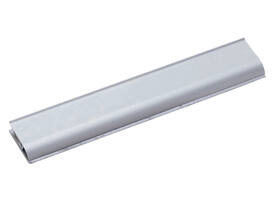 Klemlijst MAUL 218x40mm aluminium zelfklevend