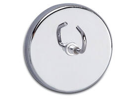 Magneet met haak MAUL Ø52mm trekkracht 9kg chroom