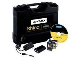 Labelprinter Dymo Rhino 5200 industrieel abc 19mm geel in koffer
