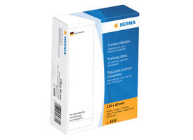 Frankeeretiket HERMA 4330 130x40mm 500 stuks