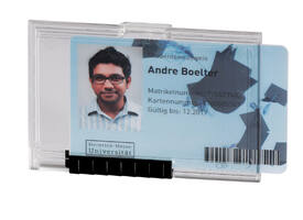 Badge Durable 8922 Pushbox mono 10 stuks