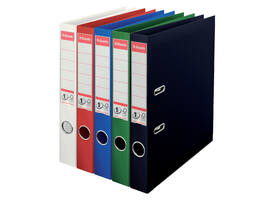 Ordner Esselte No.1 Power VIVIDA 50mm 30% gerecycled PP folie wit