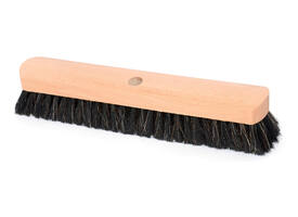 Zaalbezem Cleaninq hout 40cm zwart gat Ø23.5mm