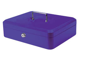 Geldkist Pavo 300x240x90mm blauw