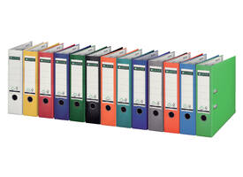 Ordner Leitz 1010 180° 80mm PP A4 blauw