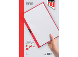 Klemmap Quantore A4 3mm rood